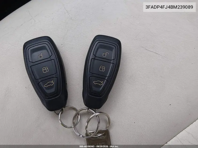 2011 FORD FIESTA VIN 3FADP4FJ4BM239089 — фото 11