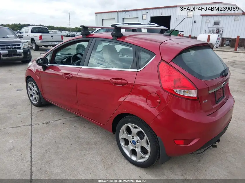 2011 FORD FIESTA VIN 3FADP4FJ4BM239089 — фото 3