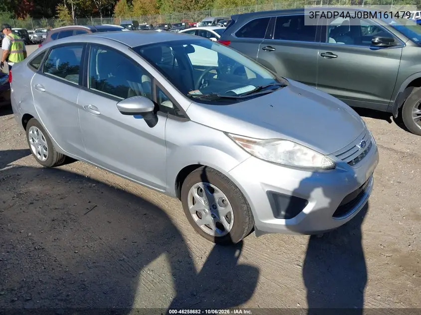 FORD FIESTA 2011, VIN 3FADP4AJ0BM161479