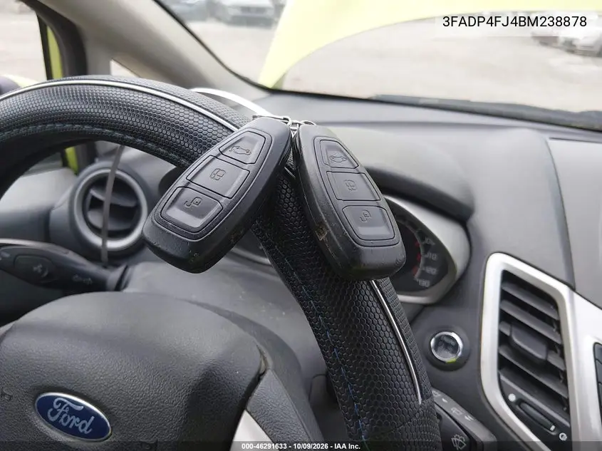 2011 FORD FIESTA VIN 3FADP4FJ4BM238878 — фото 11