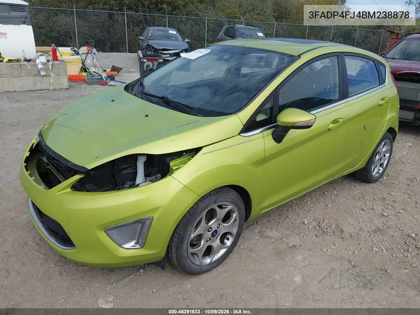 2011 FORD FIESTA VIN 3FADP4FJ4BM238878 — фото 2