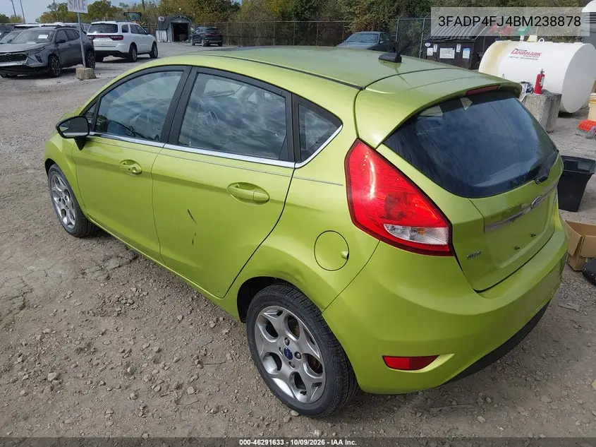 2011 FORD FIESTA VIN 3FADP4FJ4BM238878 — фото 3