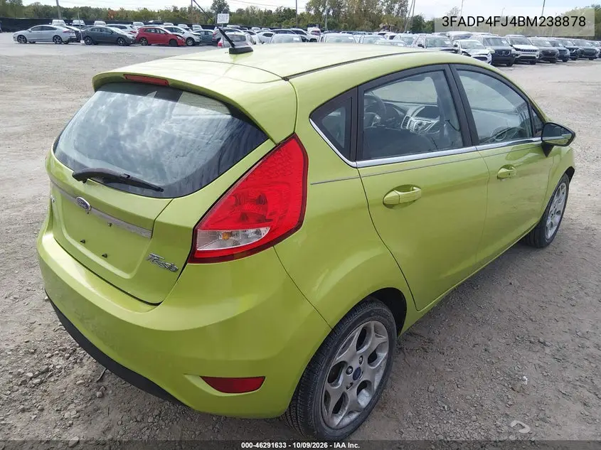 2011 FORD FIESTA VIN 3FADP4FJ4BM238878 — фото 4