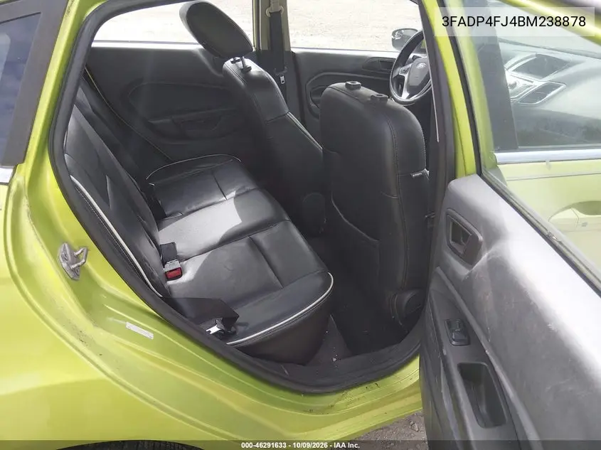 2011 FORD FIESTA VIN 3FADP4FJ4BM238878 — фото 8