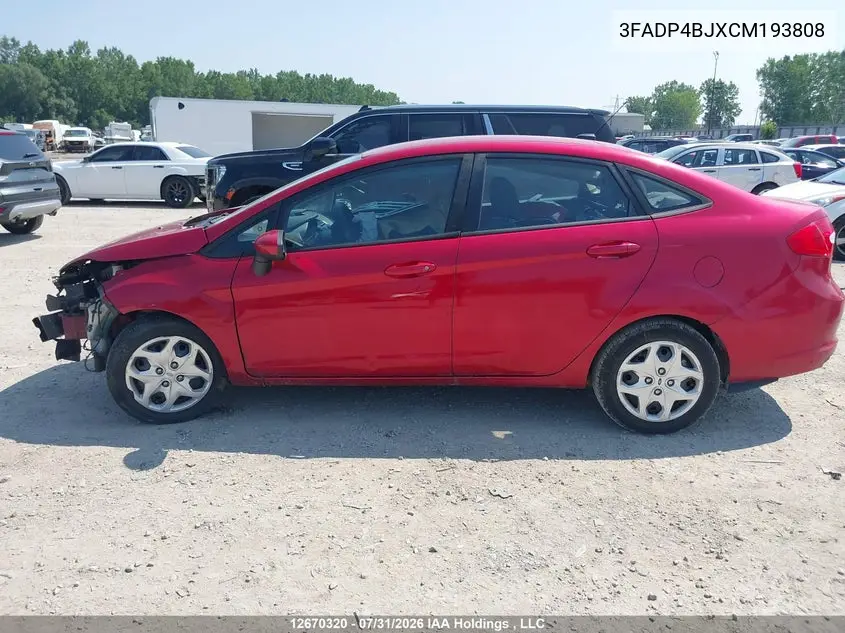 2012 FORD FIESTA VIN 3FADP4BJXCM193808 — фото 15