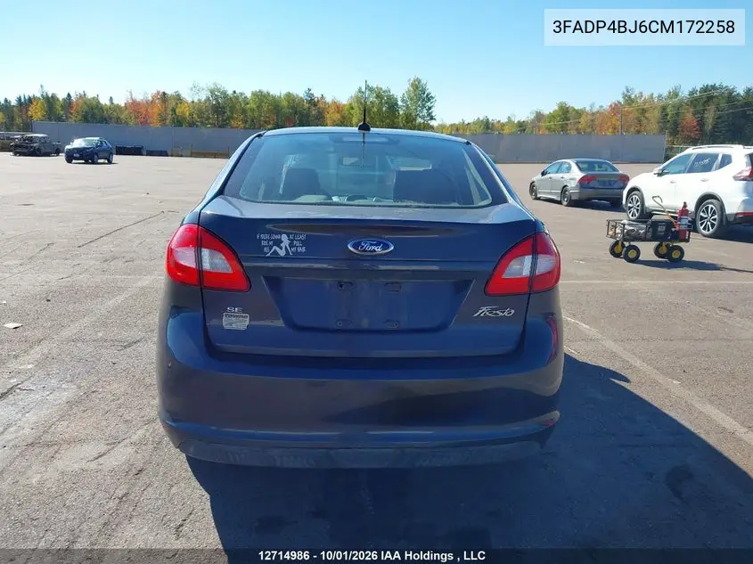 2012 FORD FIESTA VIN 3FADP4BJ6CM172258 — фото 17