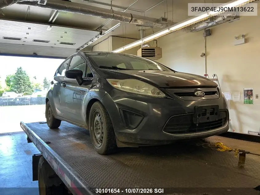 FORD FIESTA 2012, VIN 3FADP4EJ9CM113622