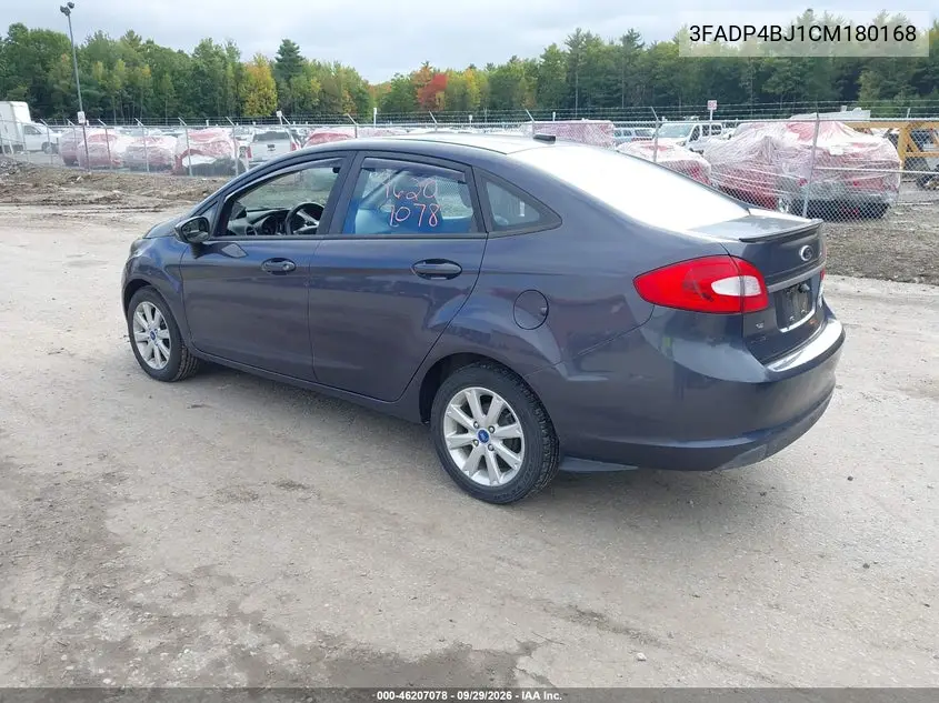 2012 FORD FIESTA VIN 3FADP4BJ1CM180168 — фото 3