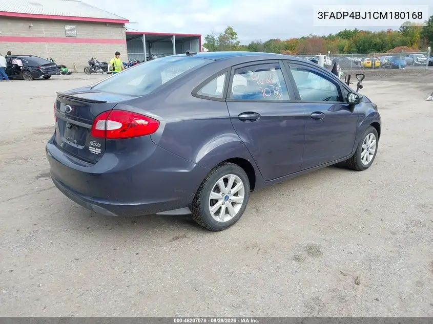 2012 FORD FIESTA VIN 3FADP4BJ1CM180168 — фото 4