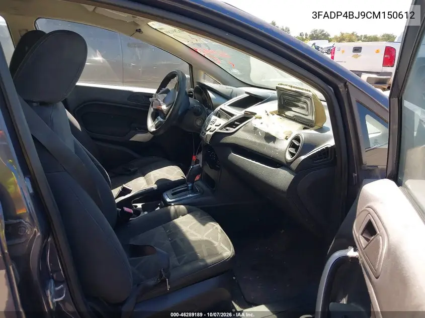 2012 FORD FIESTA VIN 3FADP4BJ9CM150612 — фото 5