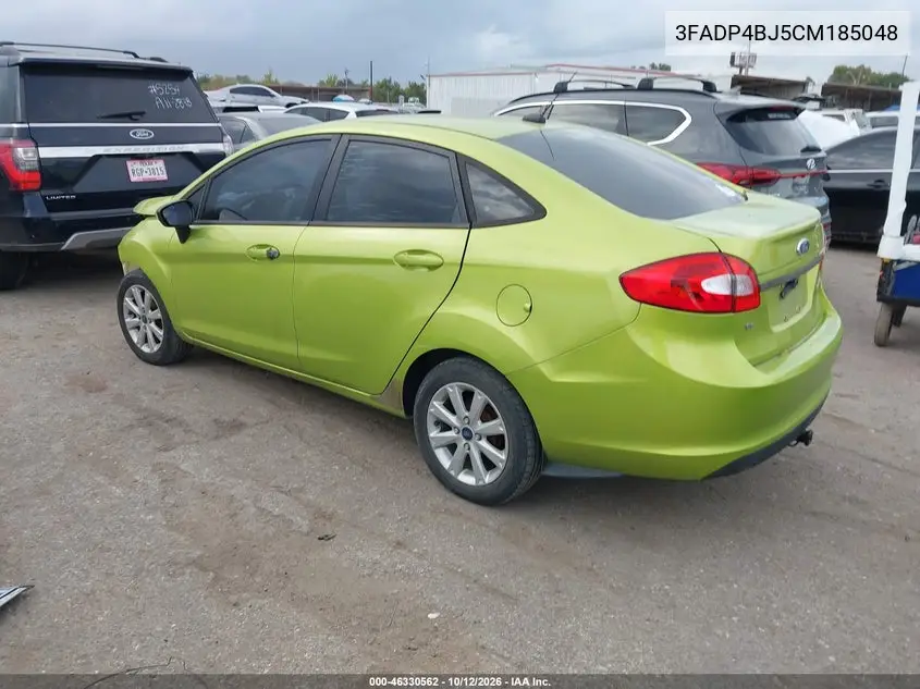 2012 FORD FIESTA VIN 3FADP4BJ5CM185048 — фото 3