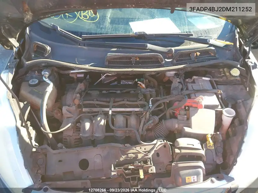 2013 FORD FIESTA VIN 3FADP4BJ2DM211252 — фото 10