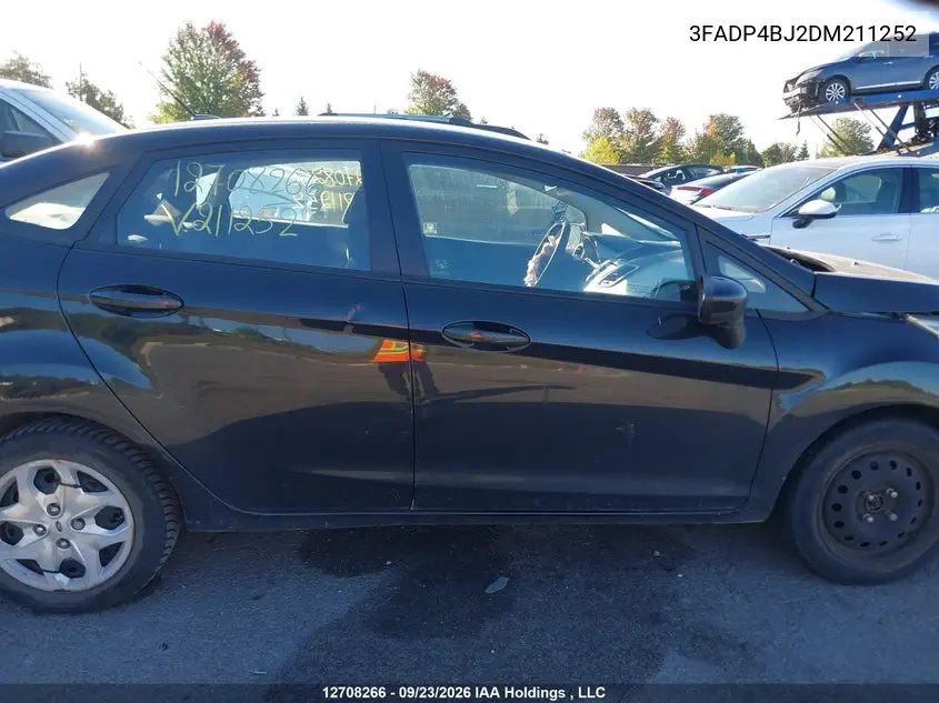 2013 FORD FIESTA VIN 3FADP4BJ2DM211252 — фото 13