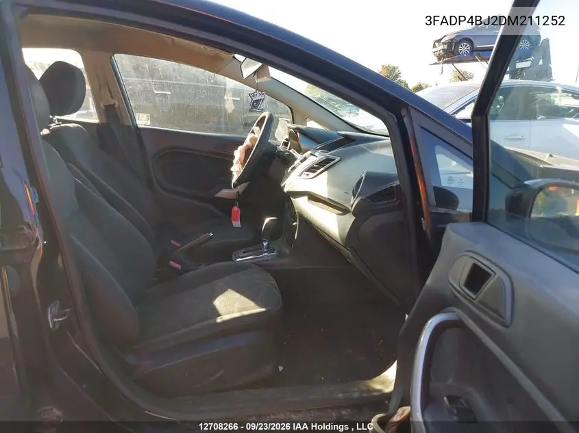2013 FORD FIESTA VIN 3FADP4BJ2DM211252 — фото 5