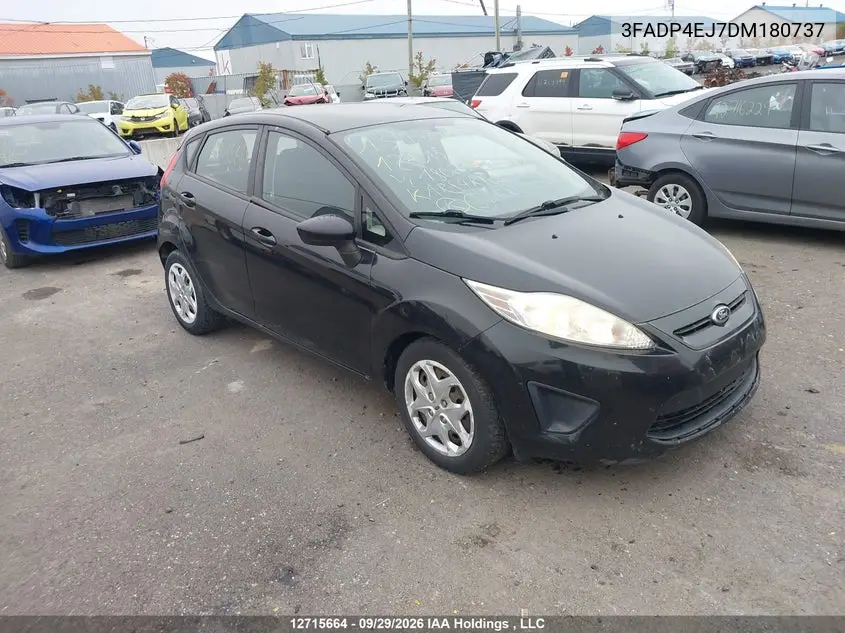 FORD FIESTA 2013, VIN 3FADP4EJ7DM180737