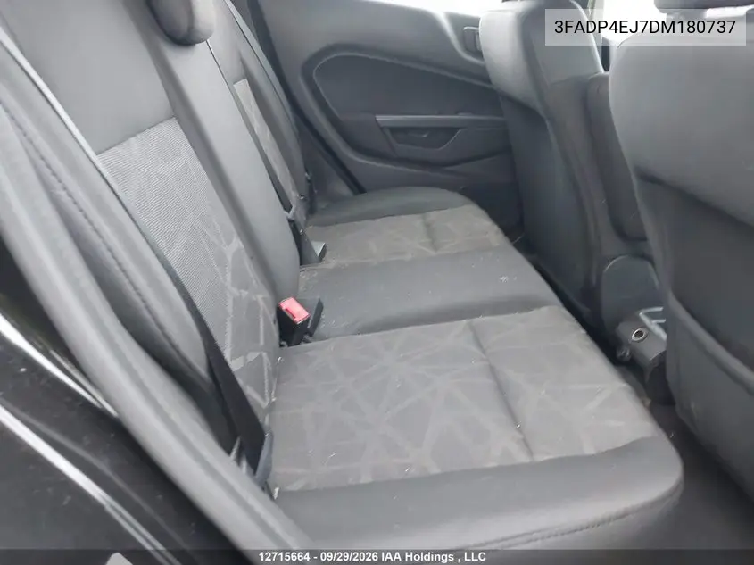 2013 FORD FIESTA VIN 3FADP4EJ7DM180737 — фото 8