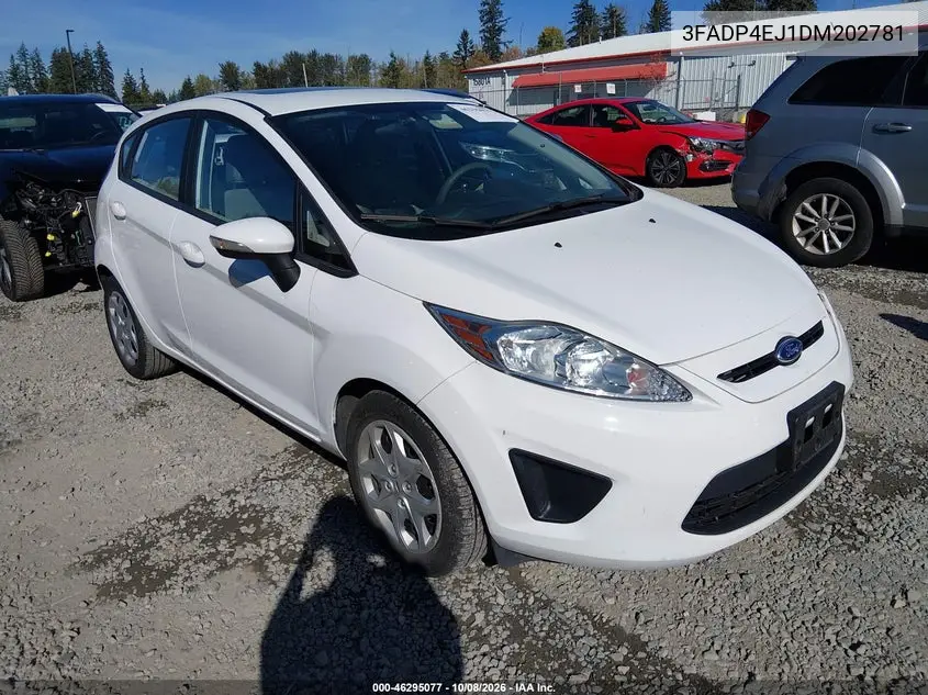 FORD FIESTA 2013, VIN 3FADP4EJ1DM202781