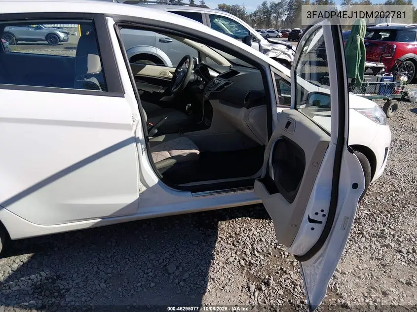 2013 FORD FIESTA VIN 3FADP4EJ1DM202781 — фото 5