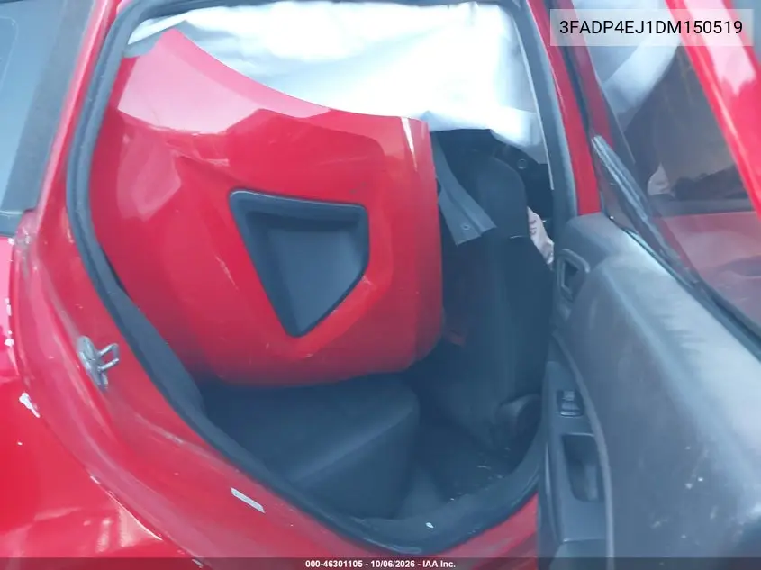 2013 FORD FIESTA VIN 3FADP4EJ1DM150519 — фото 8