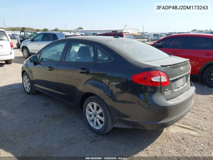 2013 FORD FIESTA VIN 3FADP4BJ2DM173263 — фото 3
