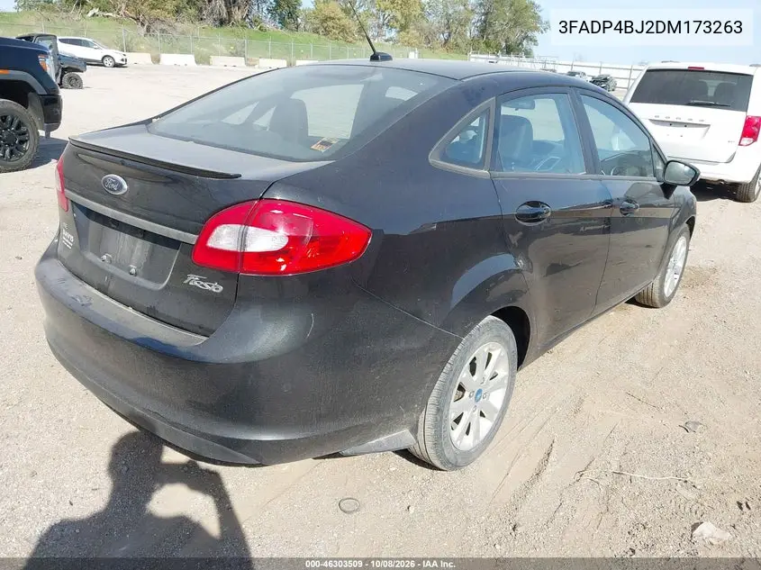 2013 FORD FIESTA VIN 3FADP4BJ2DM173263 — фото 4