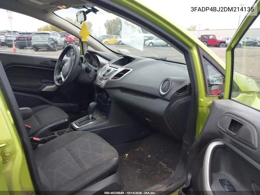 2013 FORD FIESTA VIN 3FADP4BJ2DM214135 — фото 5