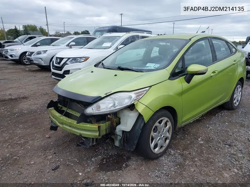2013 FORD FIESTA VIN 3FADP4BJ2DM214135 — фото 6