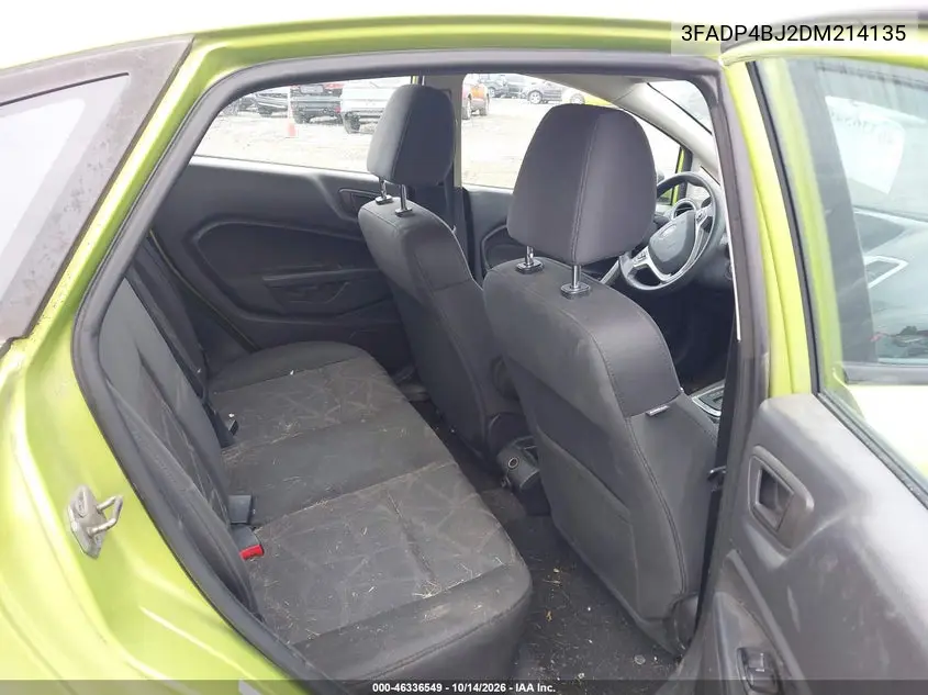 2013 FORD FIESTA VIN 3FADP4BJ2DM214135 — фото 8