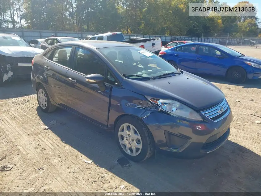 FORD FIESTA 2013, VIN 3FADP4BJ7DM213658