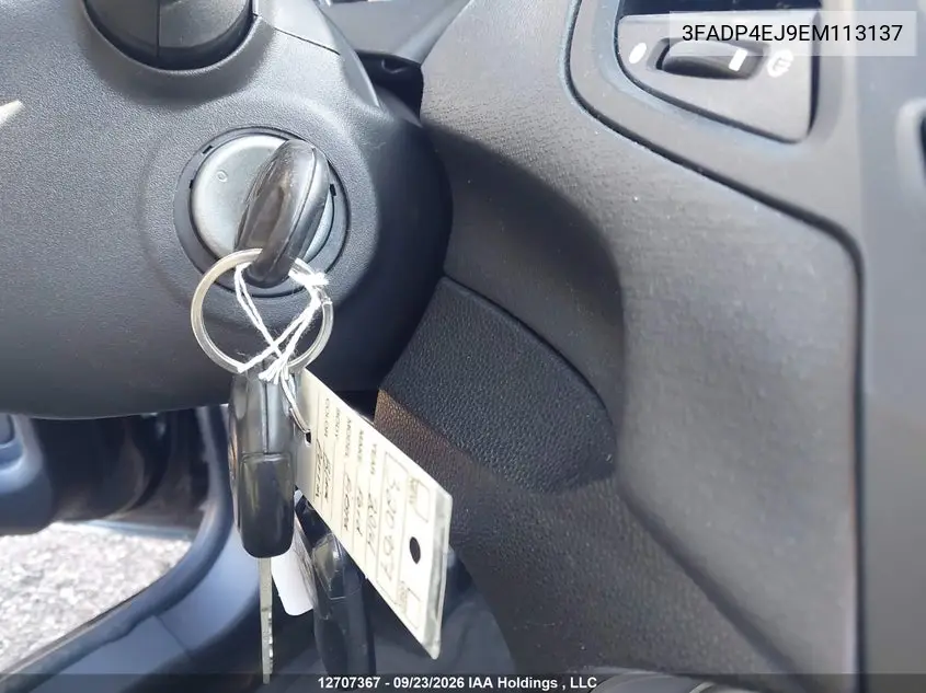 2014 FORD FIESTA VIN 3FADP4EJ9EM113137 — фото 11