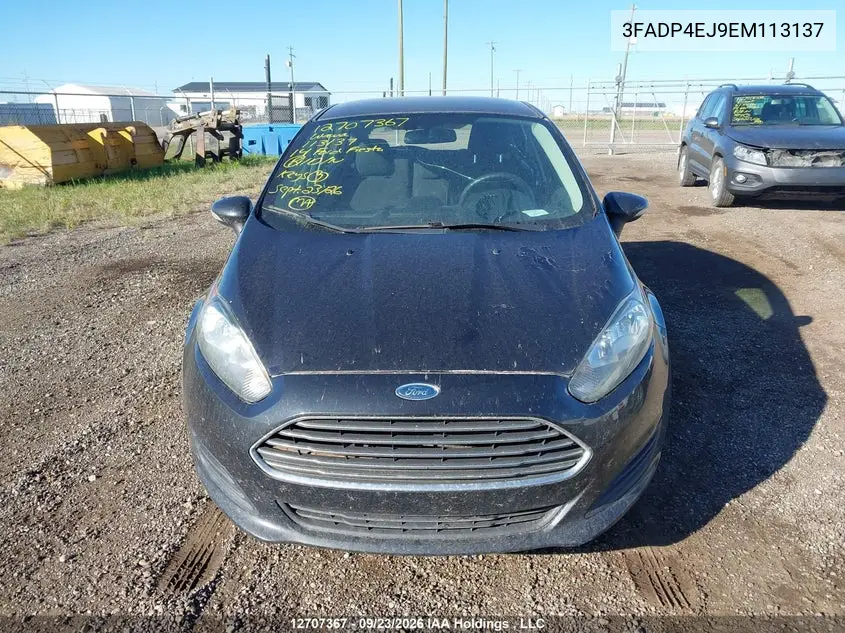 2014 FORD FIESTA VIN 3FADP4EJ9EM113137 — фото 13