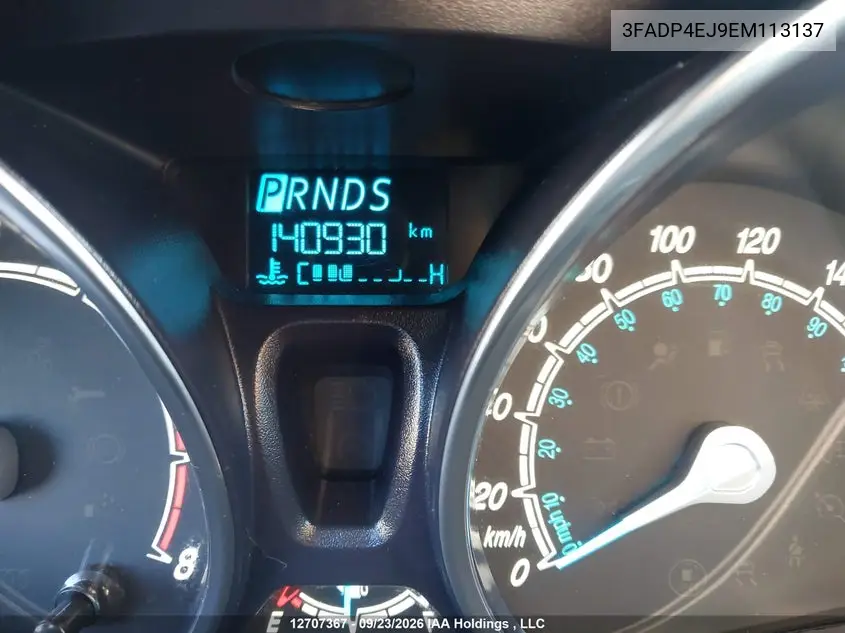 2014 FORD FIESTA VIN 3FADP4EJ9EM113137 — фото 16
