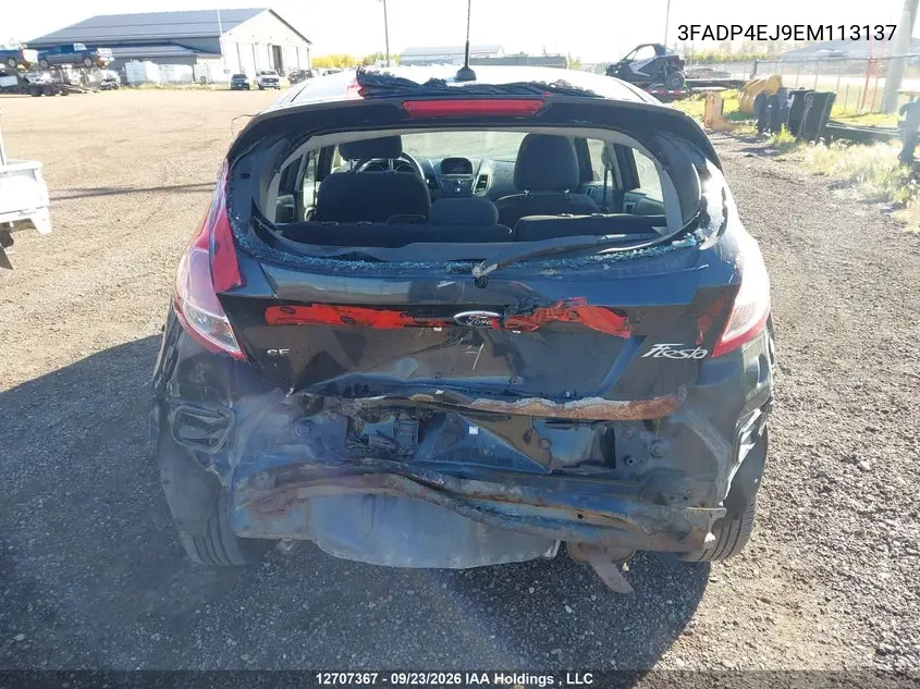2014 FORD FIESTA VIN 3FADP4EJ9EM113137 — фото 17
