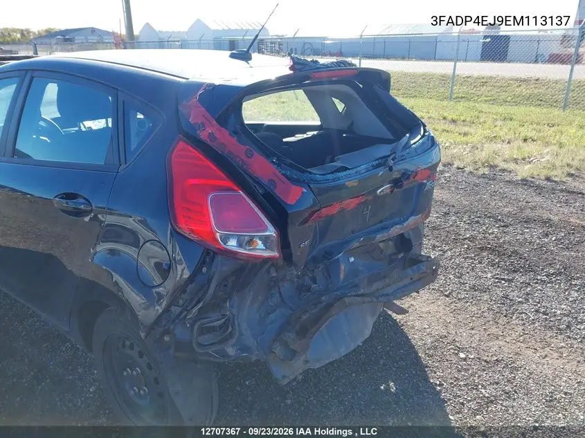 2014 FORD FIESTA VIN 3FADP4EJ9EM113137 — фото 6