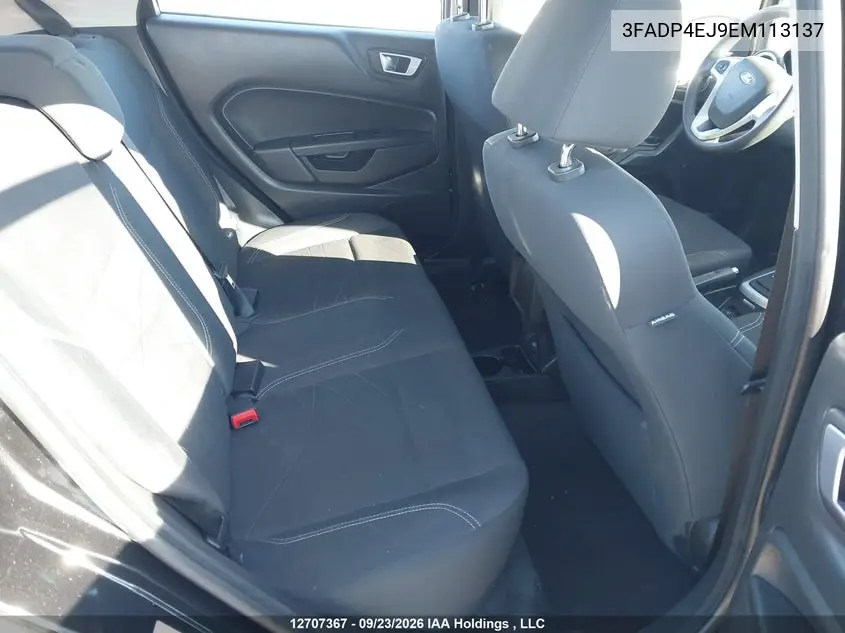 2014 FORD FIESTA VIN 3FADP4EJ9EM113137 — фото 8