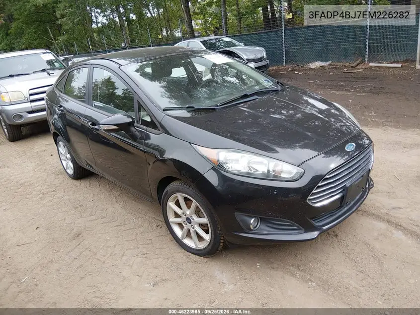 FORD FIESTA 2014, VIN 3FADP4BJ7EM226282
