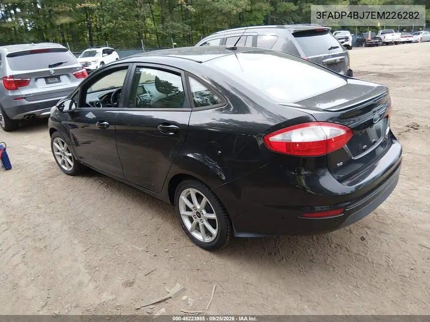 2014 FORD FIESTA VIN 3FADP4BJ7EM226282 — фото 3