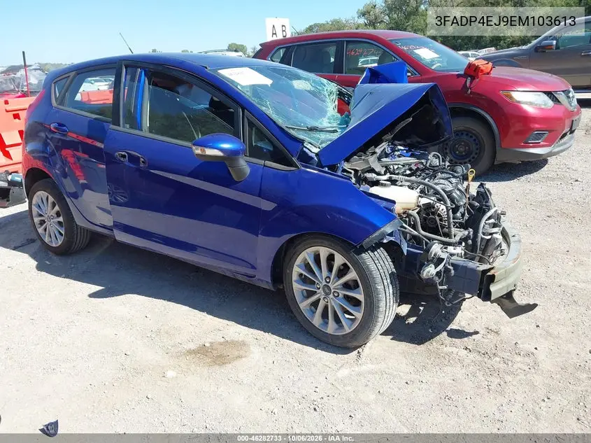 FORD FIESTA 2014, VIN 3FADP4EJ9EM103613