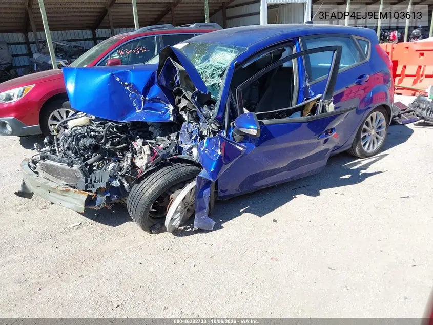 2014 FORD FIESTA VIN 3FADP4EJ9EM103613 — фото 2