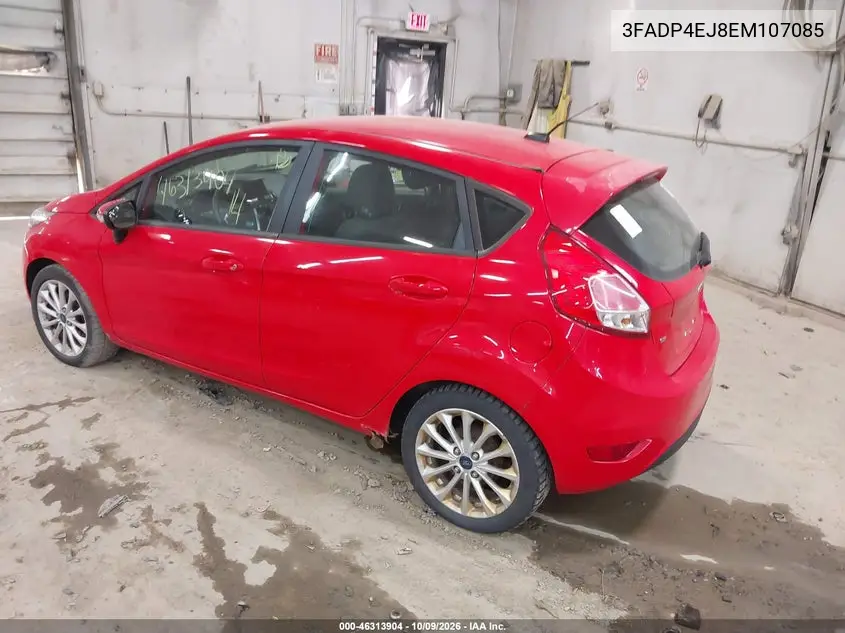 2014 FORD FIESTA VIN 3FADP4EJ8EM107085 — фото 3