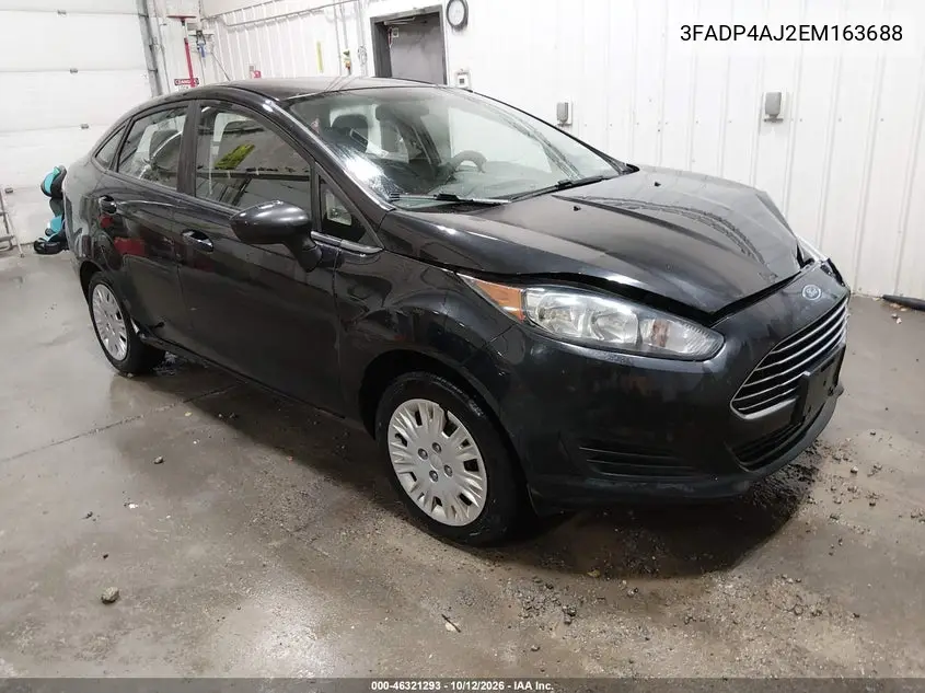 FORD FIESTA 2014, VIN 3FADP4AJ2EM163688