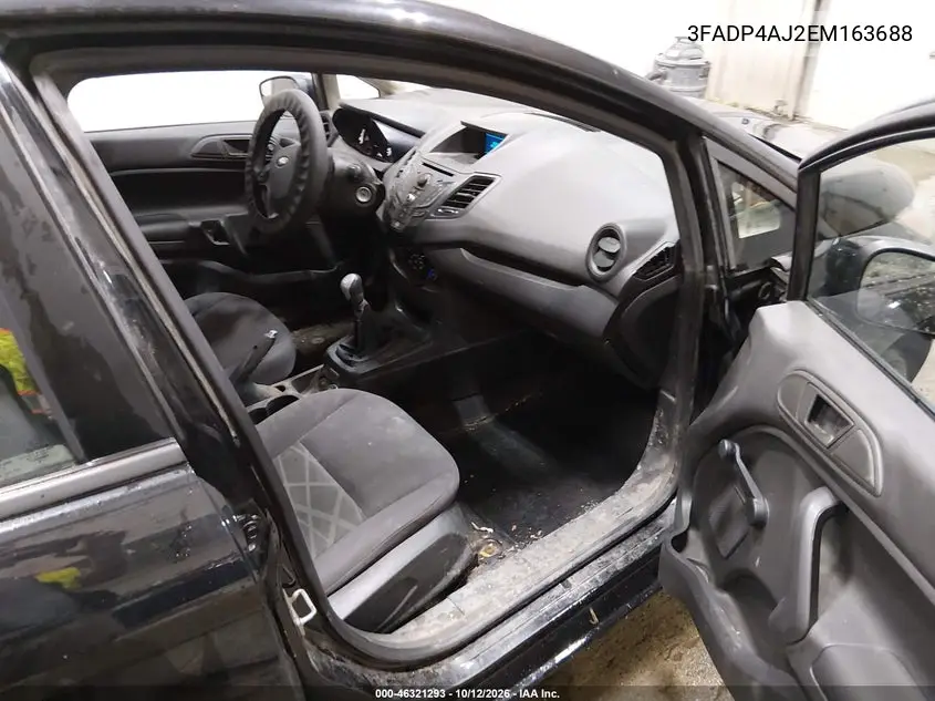 2014 FORD FIESTA VIN 3FADP4AJ2EM163688 — фото 5