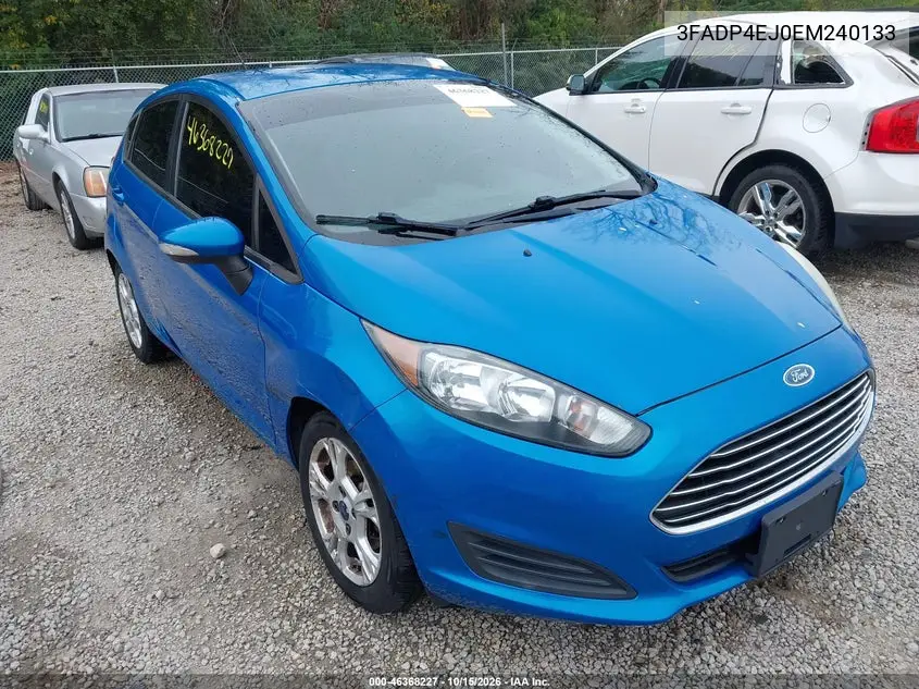 FORD FIESTA 2014, VIN 3FADP4EJ0EM240133