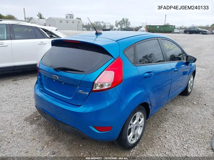 2014 FORD FIESTA VIN 3FADP4EJ0EM240133 — фото 4