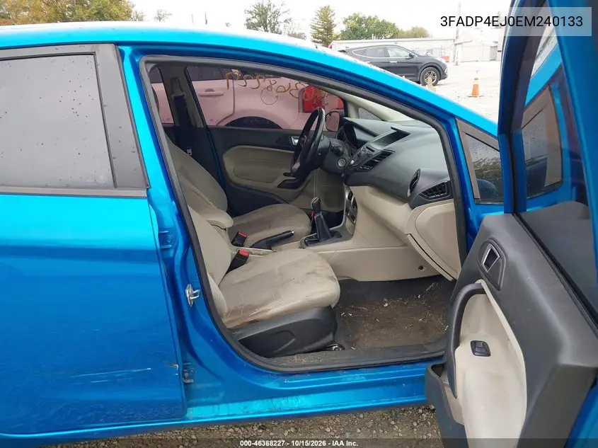 2014 FORD FIESTA VIN 3FADP4EJ0EM240133 — фото 5