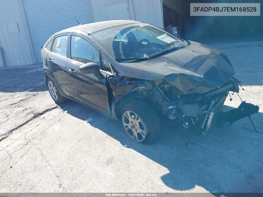 FORD FIESTA 2014, VIN 3FADP4BJ7EM168528