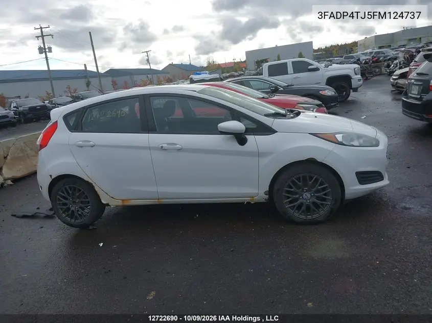 2015 FORD FIESTA VIN 3FADP4TJ5FM124737 — фото 13