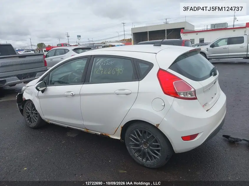 2015 FORD FIESTA VIN 3FADP4TJ5FM124737 — фото 14