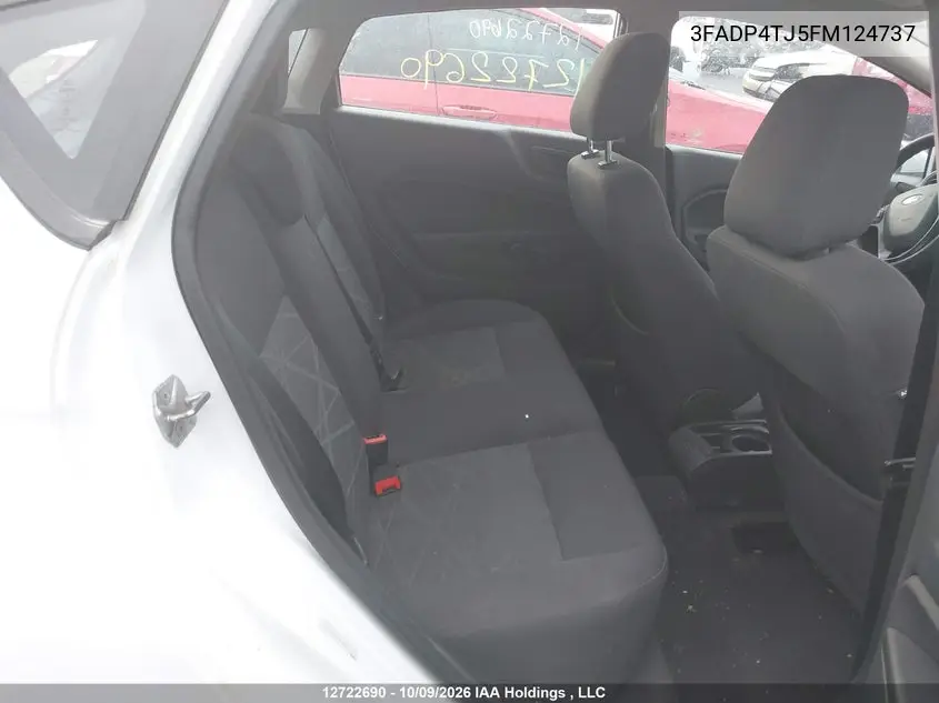 2015 FORD FIESTA VIN 3FADP4TJ5FM124737 — фото 8