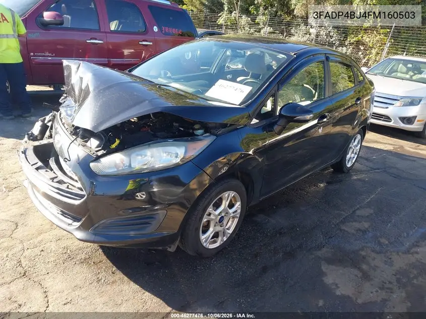 2015 FORD FIESTA VIN 3FADP4BJ4FM160503 — фото 2